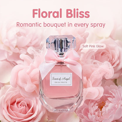 Perfume for Women 55ml Pink EDP Spray with Lily, Orange Blossom, Hyacinth, Vanilla, Musk and Amber