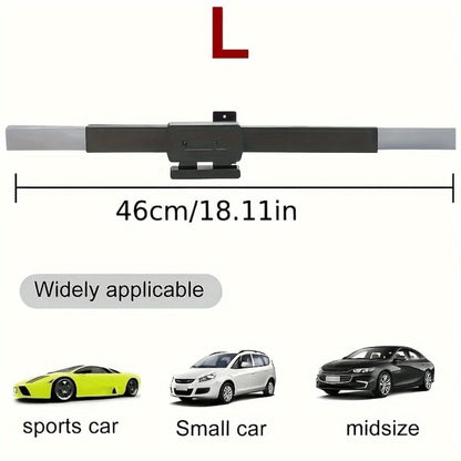 Front Window Sunshade Auto Retractable 46cm | Thermal Insulation Sun Blocking, Easy Fold & Store, Summer Essential Car Accessory for Sedan