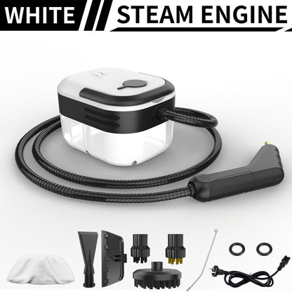 Carpet Steam Cleaner Handheld with LCD Display 1200ml Tank Gear Switch High Temperature for Kitchen Sofa Floor Tile Grout Home