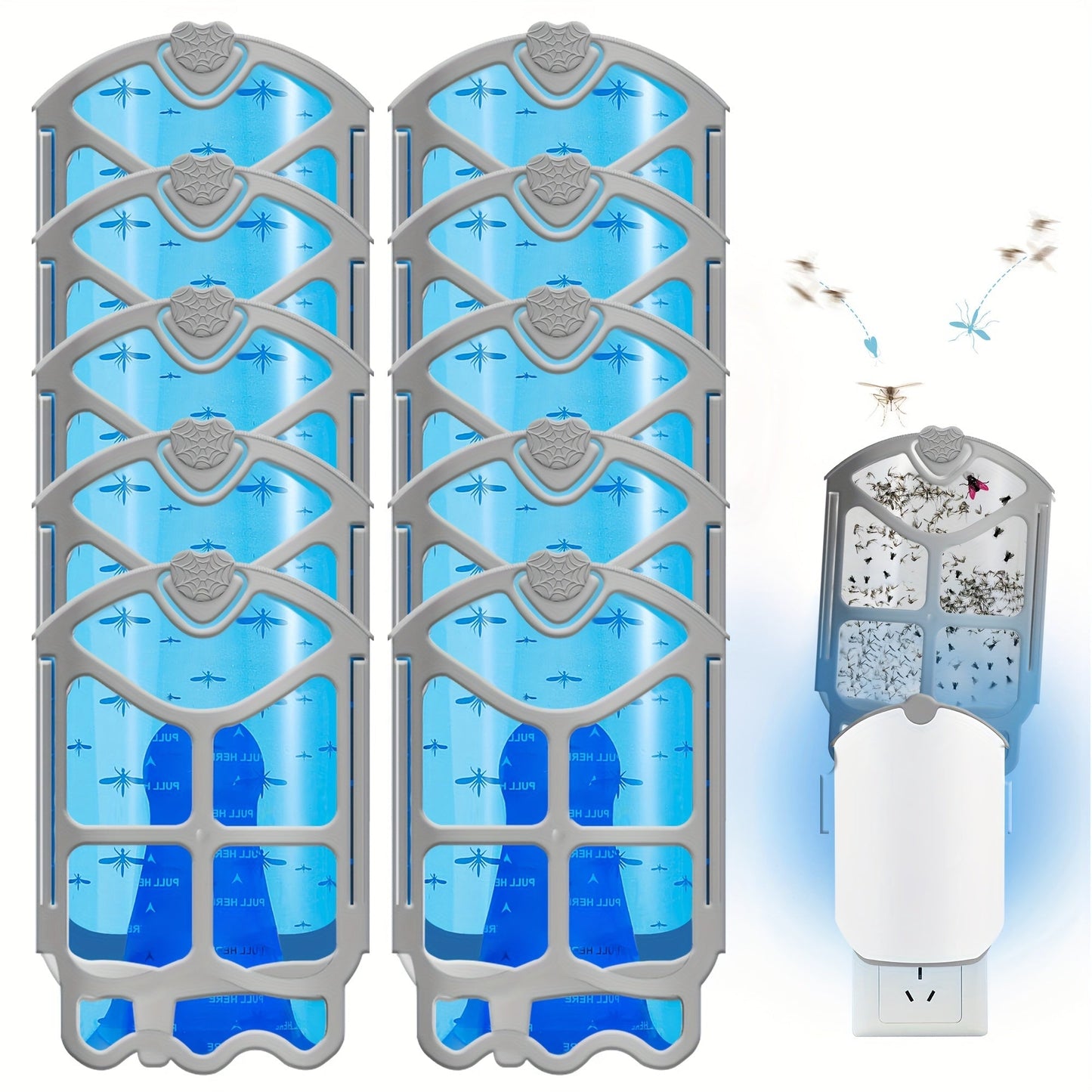 Mosquito Refill Cartridges for Garden, Yard and Pest Management, with the Listed Configuration