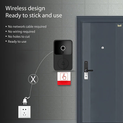 Video Doorbell 960p Wireless Camera with Voice Changer, Night Vision, Two-Way Audio and Single or Two-Pack Options