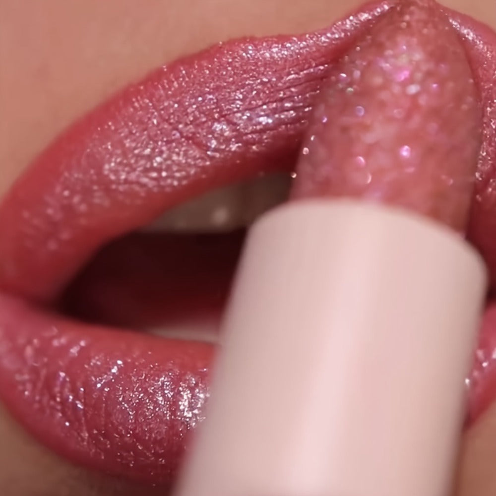 Lip Gloss Set by Pudaier with Matching Lip Liner, Glitter Finish and 10 Retained Color Pairings