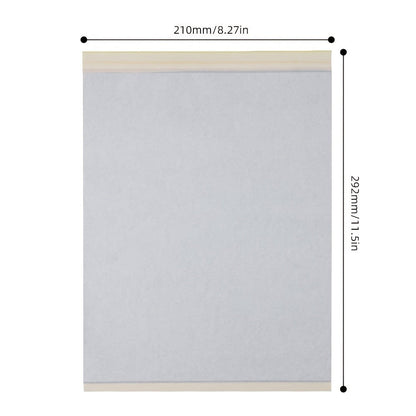 Tattoo Transfer Paper 100 Sheets 4-Layer Thermal Stencil, Sharp Precise Design Transfer, Hand Drawing &