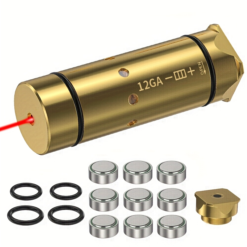 Dry Fire Laser Training Cartridge Multi-Caliber – 9mm 45ACP 223Rem 380ACP 357Sig 308Win 12GA 40Cal 6.5mm 7.62x39 | H59 Brass | Class IIIA