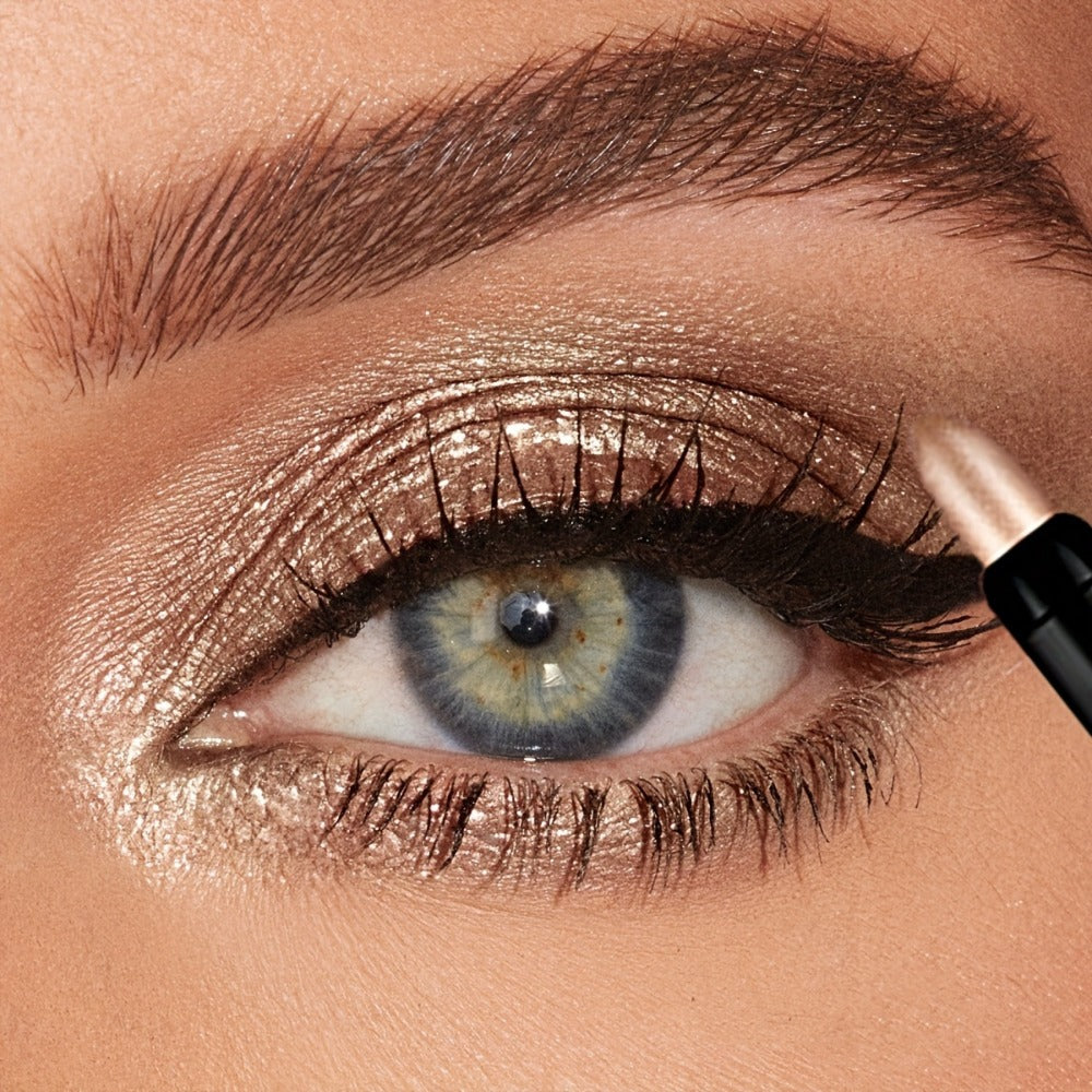 Smoky Eye Shadow Pen Set 10 Colors, Waterproof Rotating Eyeshadow Stick with Pearlescent & Matte Finishes