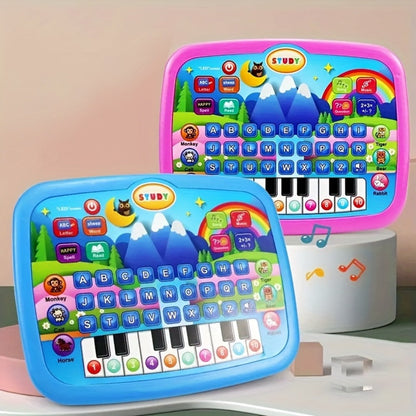 Educational Learning Machine for Kids with 2.2" Screen Alphabet Numbers Music Animals Piano Keys