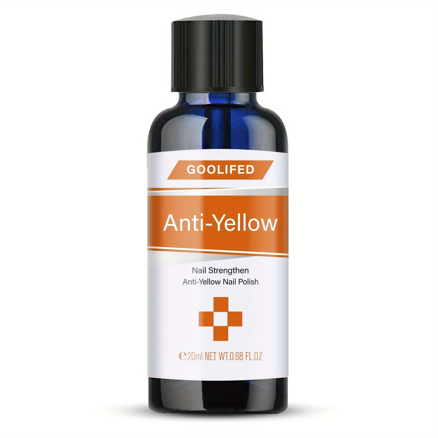 Nail Strengthener Liquid, Anti-Yellowing Formula, Softens & Moisturizes Nails & Cuticles, Restores Smooth