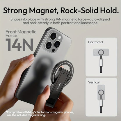 MA60 Ultra-Slim Magnetic Phone Stand and Tripod with Folding 8.43-Inch Body in Six Color Options