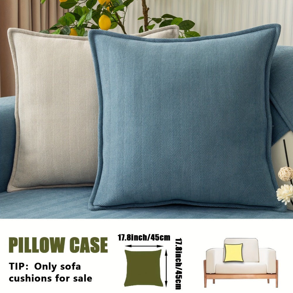 Sofa Cover Ribbed Chenille Stretch Panels for 1 to 4 Seats, Armrests or Cushions with Model-Specific Size and Color Options
