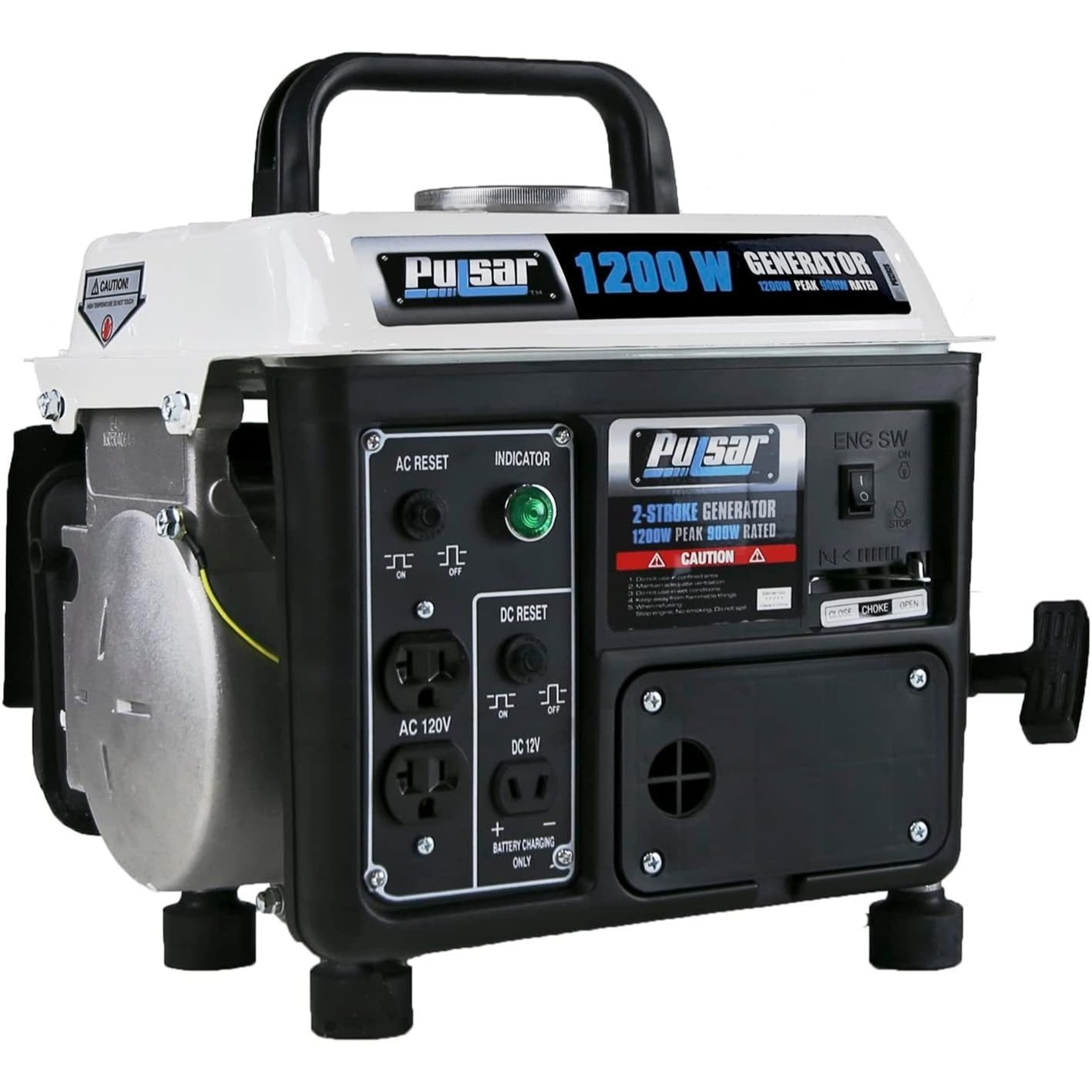 Portable Generator Gas Powered, Camping Emergency Tailgating Outdoor for Garden, Patio and Yard Use