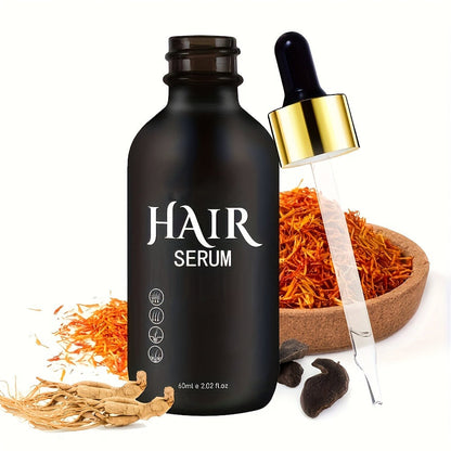 Hair Growth Serum Kit with Derma Roller, Anti Hair Loss Follicle Stimulating Scalp Treatment Essence