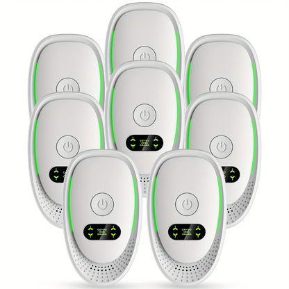 Portable Ozone Air Purifier & Sanitizer, Formaldehyde, Smoke & Dust Eliminator for Home, Office, Car & Bedroom