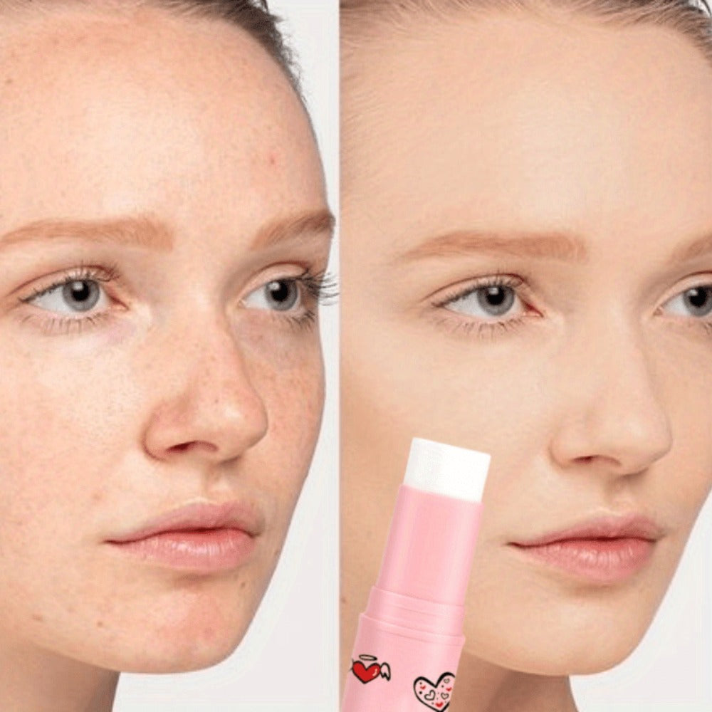 Matte Foundation Stick 2pcs Full Coverage Pore Minimizing – Long-Lasting Oil Control Korean Cosmetic Formula