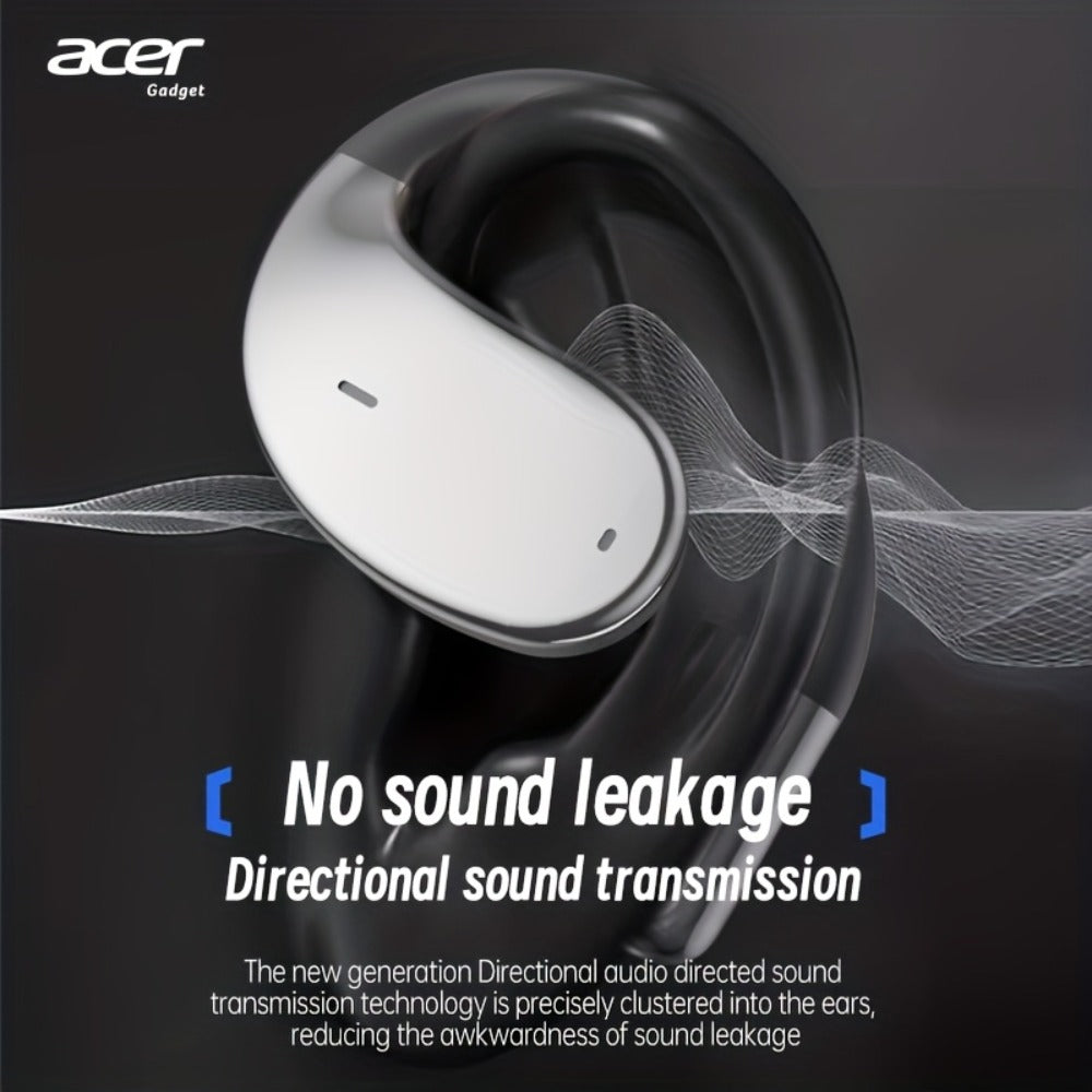Acer TWS In-Ear Earbuds Noise Canceling Touch Control Sports Wireless Headphones Long for Bedside Audio, Alarms and Room Entertainment