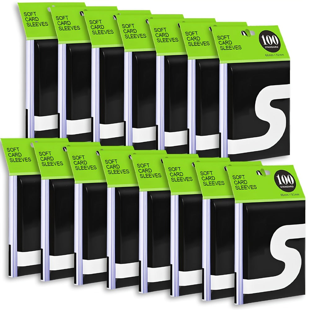 Penny Sleeves Trading Card Sleeves Bulk – Clear Soft Plastic Protector for Pokemon, Sports, Baseball, Football & Game Cards | 700 / 1500