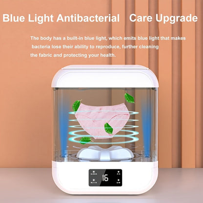 Mini Washing Machine Pure Copper Motor High Torque 4 Washing Modes Portable Washer for Entryways, Bedrooms and Living Spaces