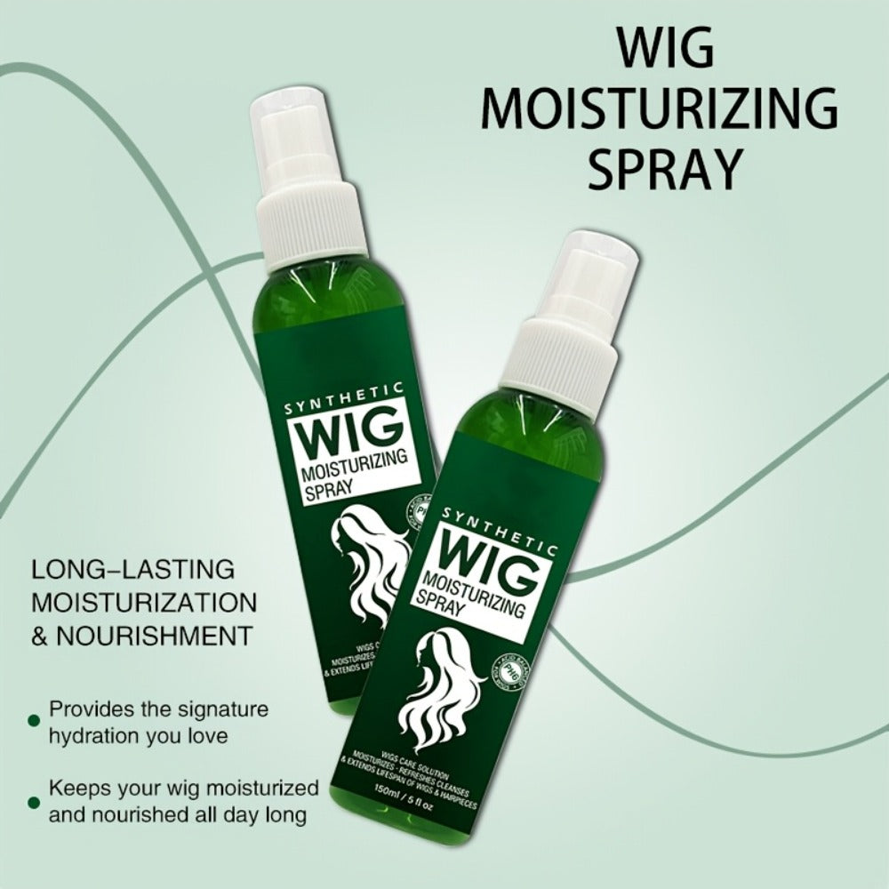 Synthetic Wig Refresher Spray Leave-In Conditioner, Revitalizes & Detangles Wigs & Hairpieces, Cleanses Between Washes