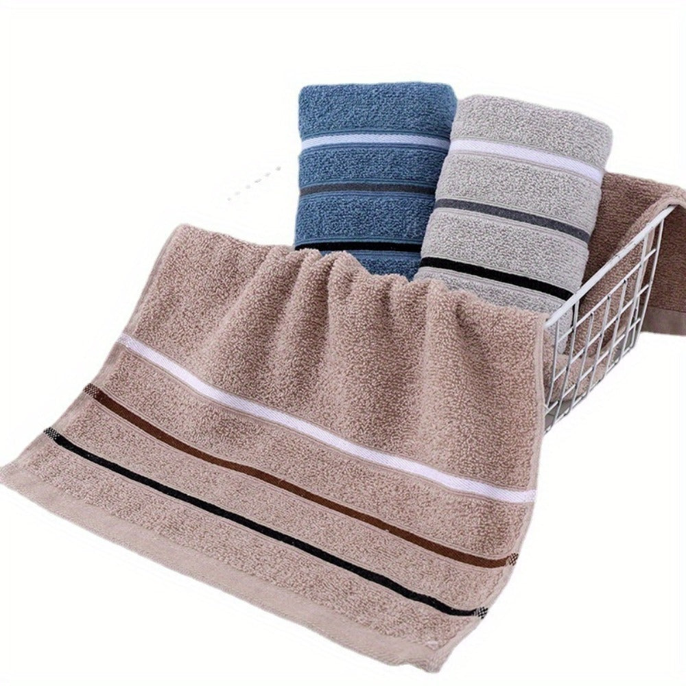 Washcloths 2 Pack Premium Soft Absorbent 102GSM Knit Fabric Face Towels Quick Dry Multipurpose Bath Washcloths for Body Face Kitchen Random