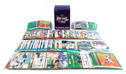 Sports Trading Cards, 100-Card NFL Football Assortment in Mixed Retail Pack Presentation for Collectors