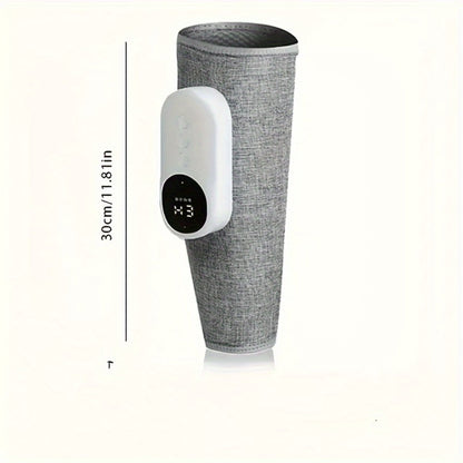 Air Compression Leg Massager, Cordless Calf & Foot Massager with 3 Intensity Levels for Legs, Thighs