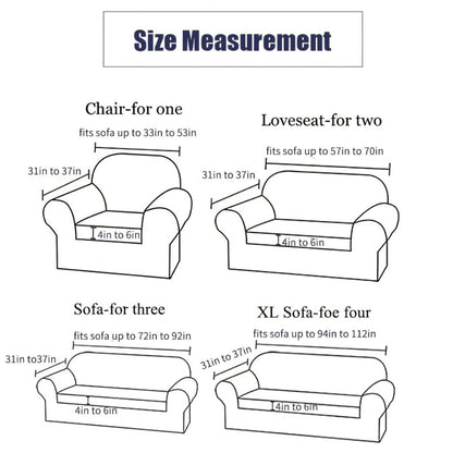 Sofa Cover High-Elasticity Seersucker Skirt Slipcover with Drawstring for 1 to 4-Seater Sofas in Eight Colors