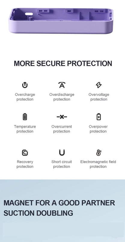 Magnetic Wireless Charger Pad W014 for an Everyday Personal Care Routine, with the Listed Configuration