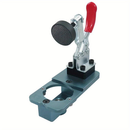 35mm Hinge Drilling Jig Kit Aluminum Alloy Cabinet Door Hinge Hole Opener Template Puncher Locator for Woodworking Door Cabinet Wardrobe