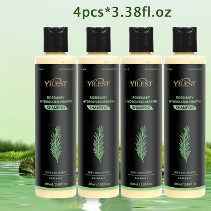 Rosemary Shampoo for Hair Growth & Volume – Enriched with Rosemary Extract, Amino Acids & Plant Squalane | Strengthening