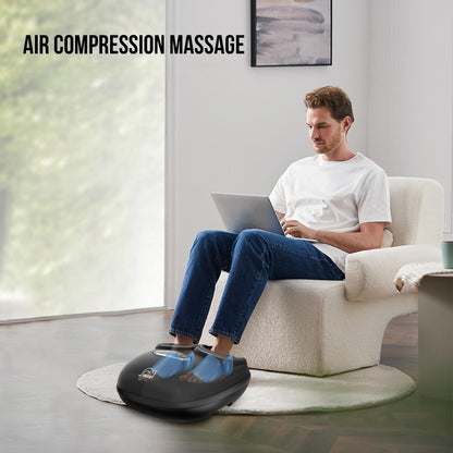 Shiatsu Foot Massager with Heat, Deep Kneading, Compression & Vibration, Electric Foot Massage Machine for Men Women