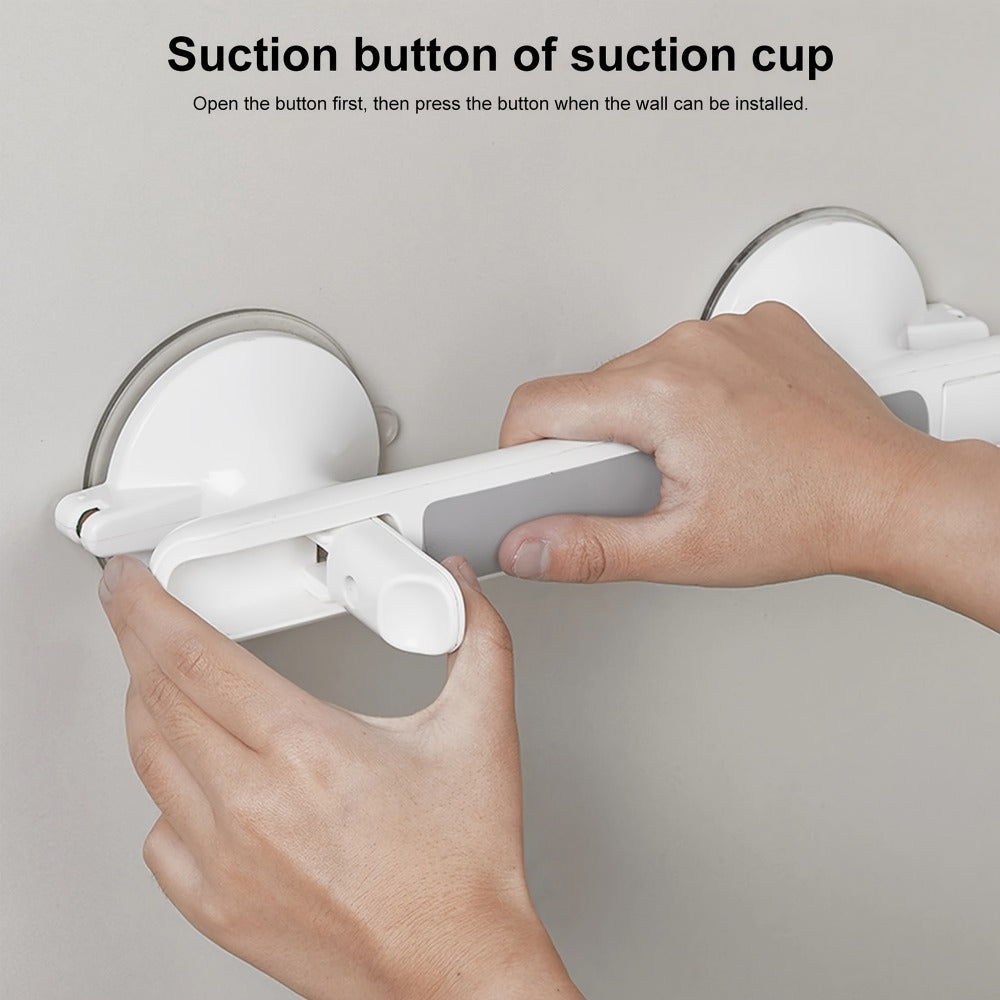Safety Grab Bar for Seniors - Suction Cup Handrail for Bathroom, Bathtub Rail, Elderly Assist Handle