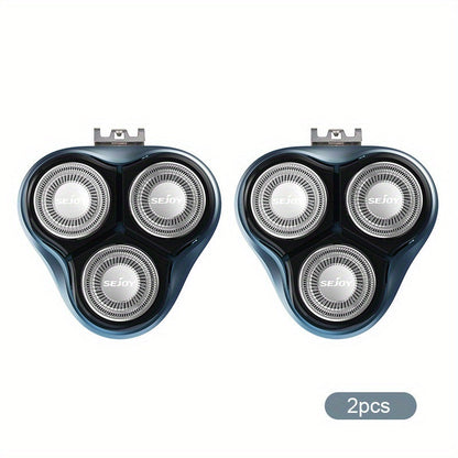 Electric Shaver 3D Floating Rotary Head with Pop-Up Trimmer, LCD Display and 1-Hour Fast Charge for Wet/Dry Use