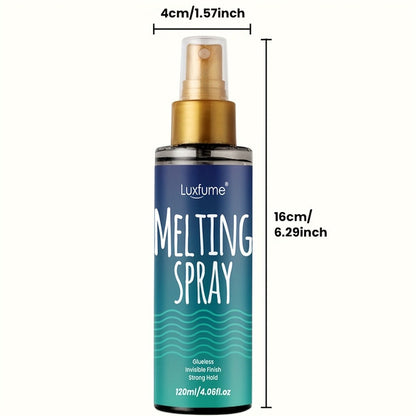 Invisible Hold Hairspray for Women 120ml Melting Spray, Flyaway Control, Frizz Tamer, Natural Finish