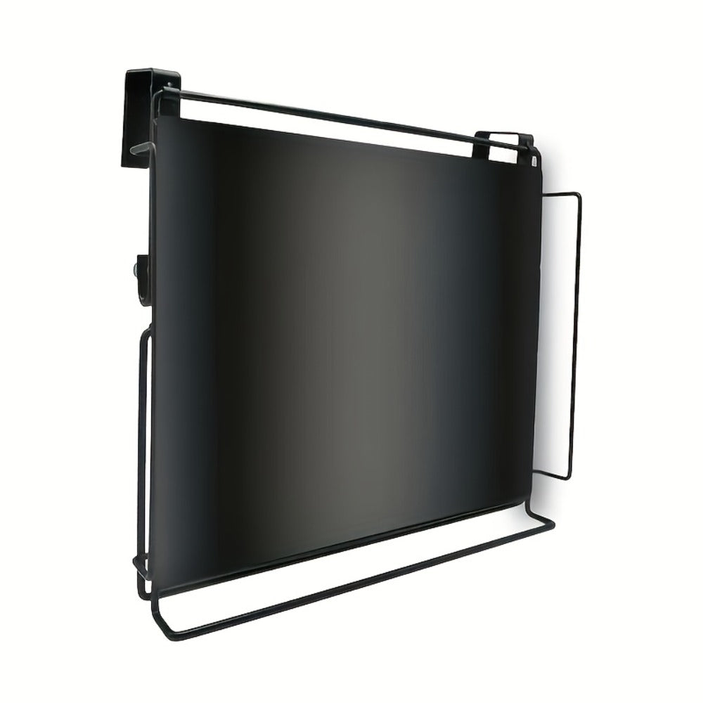 Foldable Stainless Steel Kitchen Storage Rack, Cabinet Door Organizer & Countertop Shelf for Kitchen
