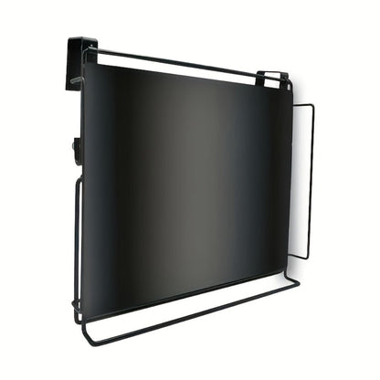 Foldable Stainless Steel Kitchen Storage Rack, Cabinet Door Organizer & Countertop Shelf for Kitchen