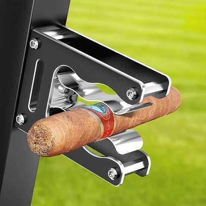 Magnetic Cigar Holder Heavy Duty Secure Grip – Fits Golf Carts, Beach Chairs, Fishing Rods & Boats | On-the-Go Smoking Accessory | 7 Colors