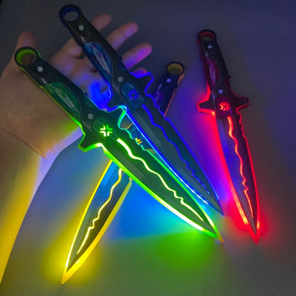 LED Light-Up Katana Toy Sword, Anime Cosplay Prop for Kids & Teens, Glowing Samurai Ninja Sword, Halloween Party Photo Prop
