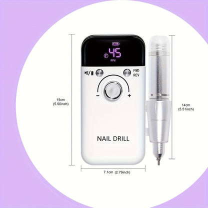 UV LED Nail Lamp 30 LEDs Infrared Auto Sensor with 3 Timer Modes 5s/30s/60s, Detachable Magnetic Base Gel