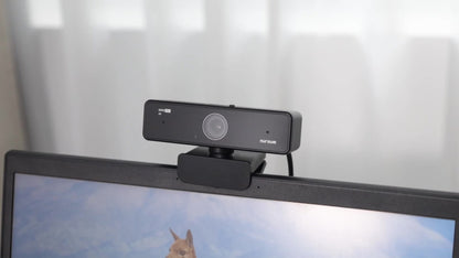 2K Webcam with Dual Microphone for PC Laptop, Nuroum V11 1440P HD USB Conference Camera, 360° Rotatable