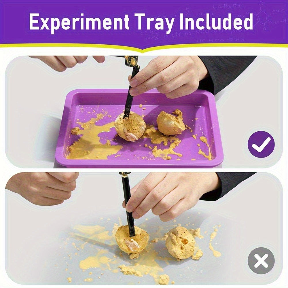 STEM Science Kit for Kids Ages 6-12, 60 80 105 Lab Experiments, Chemistry Set with Crystal Growing & Chemical Reactions