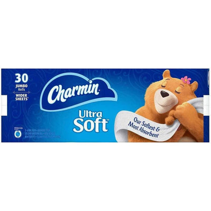 Charmin Ultra Toilet Paper Mega Roll - 2-Ply 200 Sheets per Roll, & Strong Bath Tissue, Available in Mega