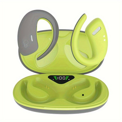 90H Wireless Earphones ENC Noise Cancellation 3D Deep Bass Secure Earhook Sport Running Earbuds for an Everyday Personal Care Routine
