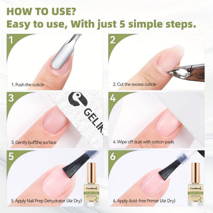 Nail Hardener 2 Bottles Extra Strong & Jelly Nude – Keratin Ridge Filler Base Coat for Weak Damaged Brittle Nails