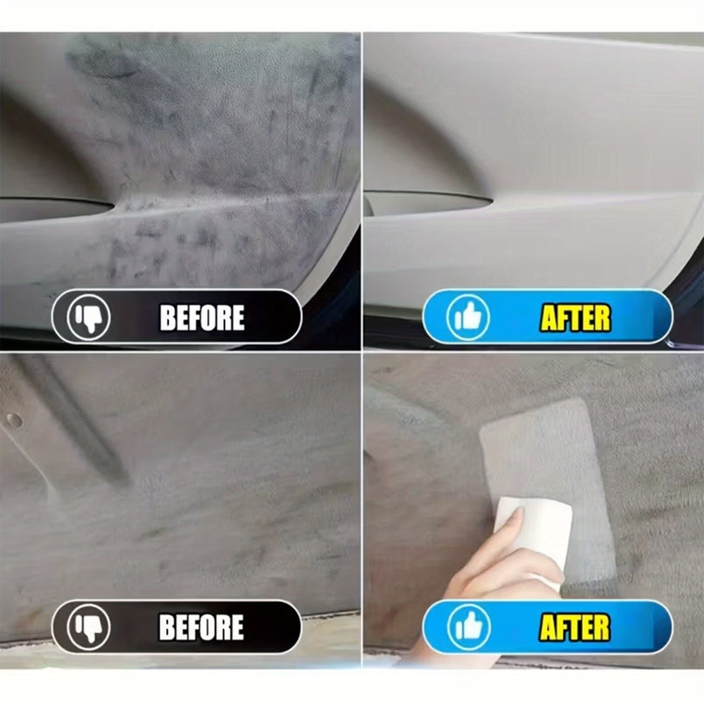 Car Interior Renovator Spray – Multi-Purpose Plastic Restorer & Fabric Seat Protector, Long-Lasting UV Protection, Easy Application