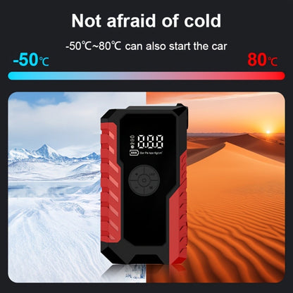 Car Jump Starter 10000A with 150PSI Tire Inflator – 7-in-1 Emergency Battery Booster Pack, 5000A Peak, 10000mAh Power Bank, LED Light