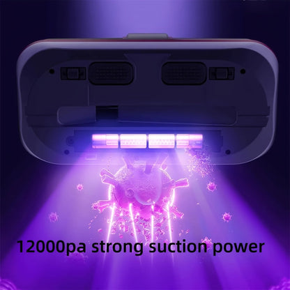 Handheld Mattress Vacuum Cleaner 12KPa, Portable Bed Vacuum with Deep Cleaning, Low Noise, Allergen & Dust Mite Removal for Mattress
