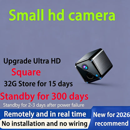Security Camera Mini 1080P Pan-Tilt Model with Dual-Band WiFi, Infrared Night Vision and Optional 32GB Card Bundles