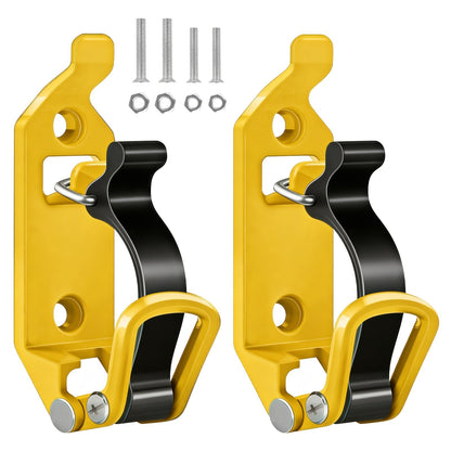 Roof Rack Shovel Mount 2-Pack – Metal Clamp Bracket Kit with Rubber Clamps, Quick Release Axe Holder for Roof Rack, Truck Bed, Boat