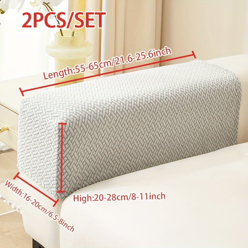 Sofa Cover Sectional Panel Options for Single to 4 Seats, Chaise, Armrest Pair or Backrest in Five Colors
