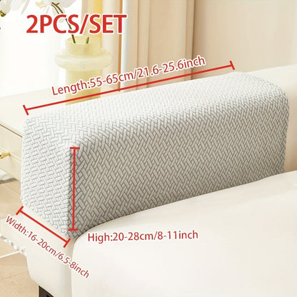 Sofa Cover Sectional Panel Options for Single to 4 Seats, Chaise, Armrest Pair or Backrest in Five Colors