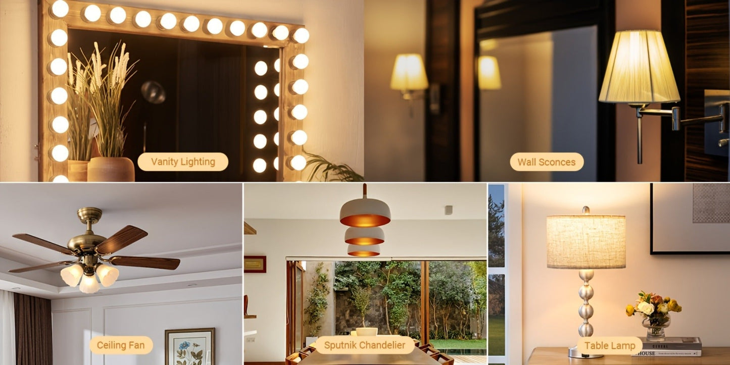 Dusk to Dawn Light Bulbs, A19 E26 Auto On Off Photocell Sensor LED Bulb 9W 60W Equivalent, for Home, Desk and Accent Lighting